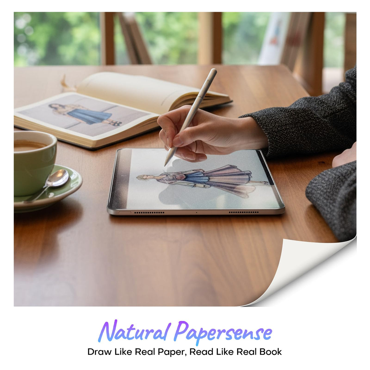 PAPERSENSE Paper Screen Protector for iPad Mini 7 A17 Pro Mini 6