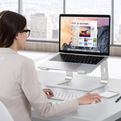 Laptop Stand, Detachable Mount for MacBook Air/Pro Dell HP Silver