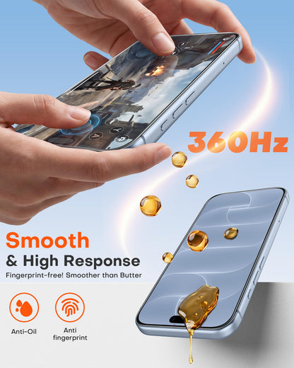 iPhone 18 Pro Privacy Screen Protector 6.3 inch, 2 Pack